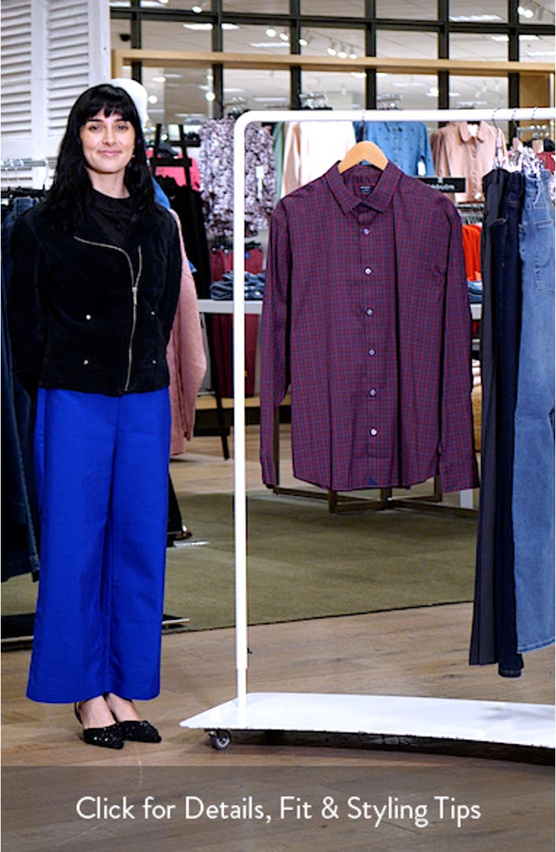 Plaid Button-Up Shirt, sales video thumbnail