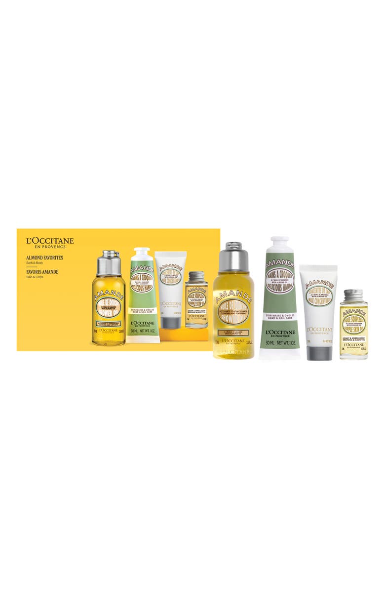 L'Occitane Almond Favorites Set $41 Value, Main, color, 