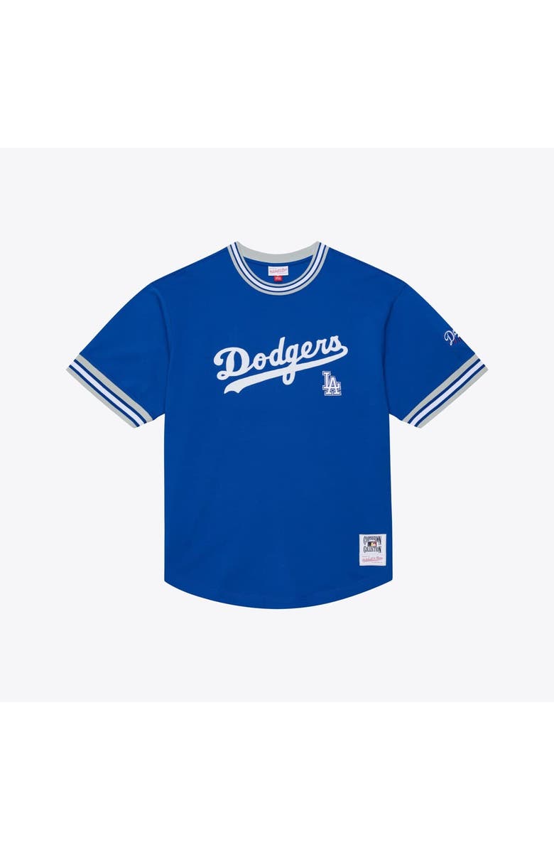 Mitchell & Ness Men's Mitchell & Ness  Royal Los Angeles Dodgers Wild Pitch Ringer T-Shirt, Main, color, Royal