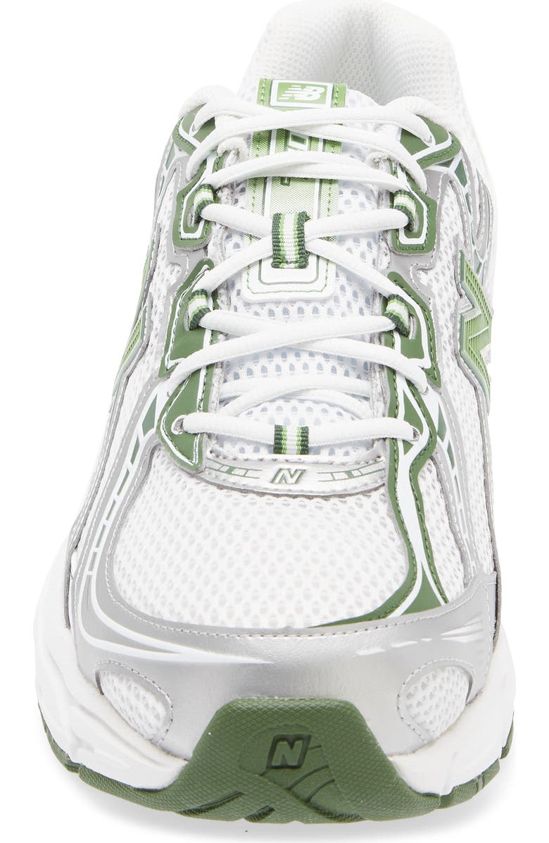 New Balance Gender Inclusive 740 Sneaker, Alternate, color, White/ Alpine Green