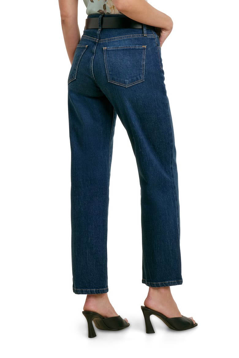The Dot Mid Rise Straight Ankle Jeans, Alternate, color, ADELAIDE