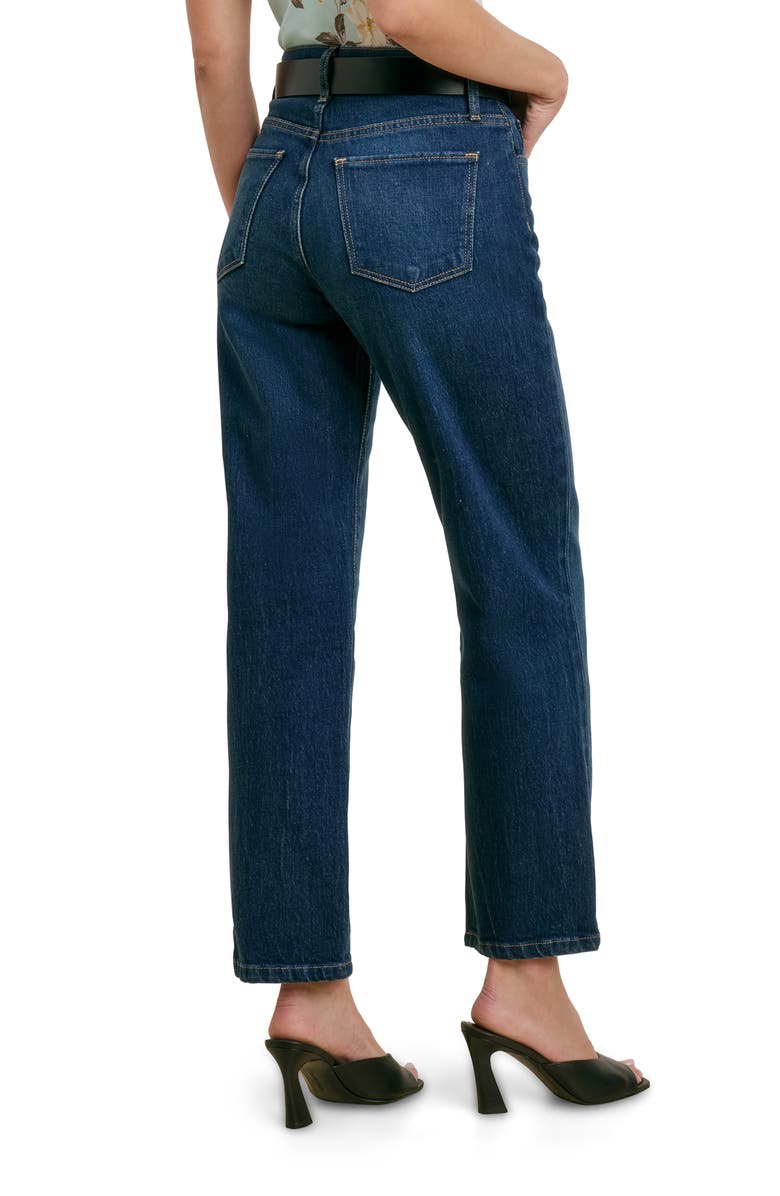Favorite Daughter The Dot Mid Rise Straight Ankle Jeans, Alternate, color, Adelaide