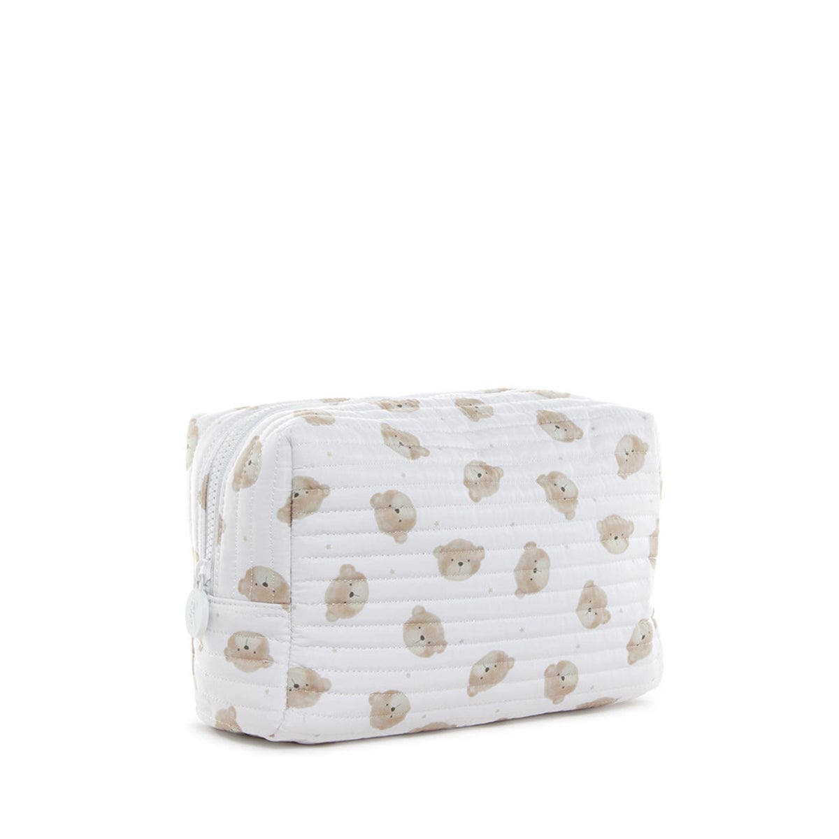 Quilted Teddy Bear Everyday, Alternate, color, White