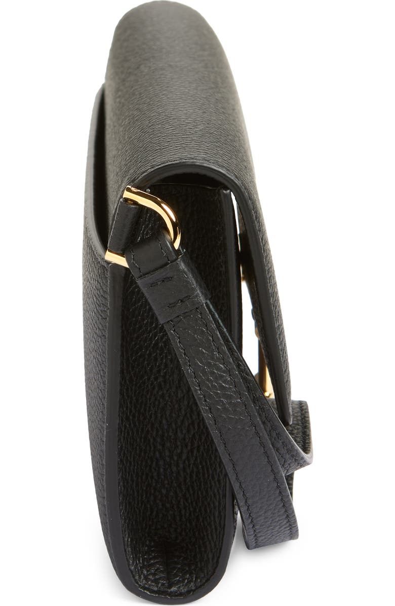 TOM FORD Tara Leather Wristlet, Alternate, color,