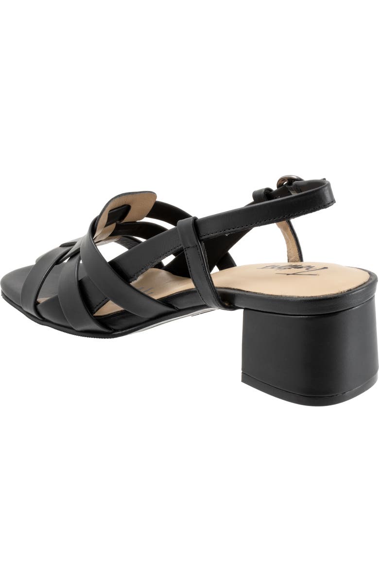 Trotters Luna Slingback Sandal, Alternate, color, Black