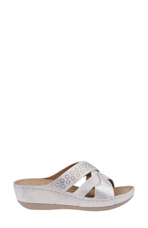 Gc Shoes Soraya Wedge Sandal In White