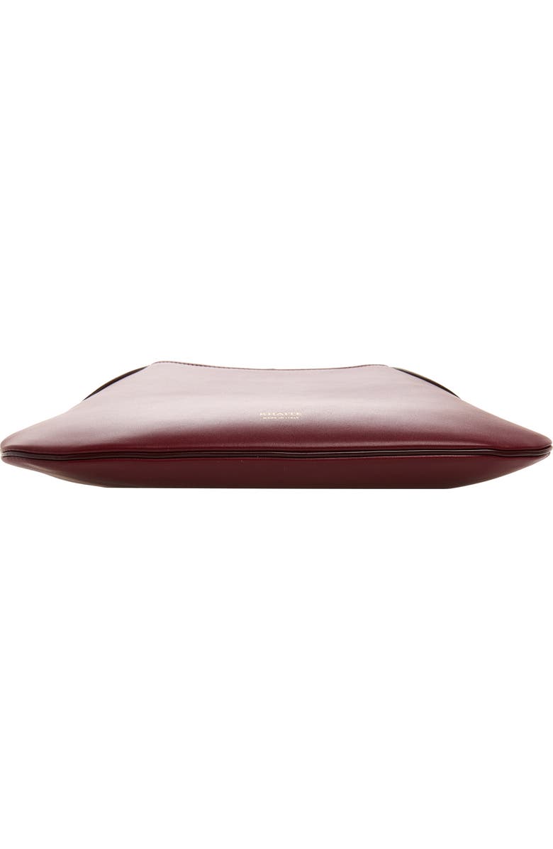 Khaite Small Joan Leather Hobo Bag, Alternate, color, Oxblood