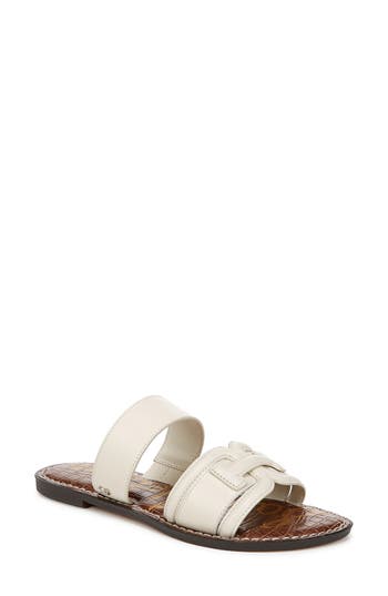 Sam Edelman Gabi Two-strap Sandal In White