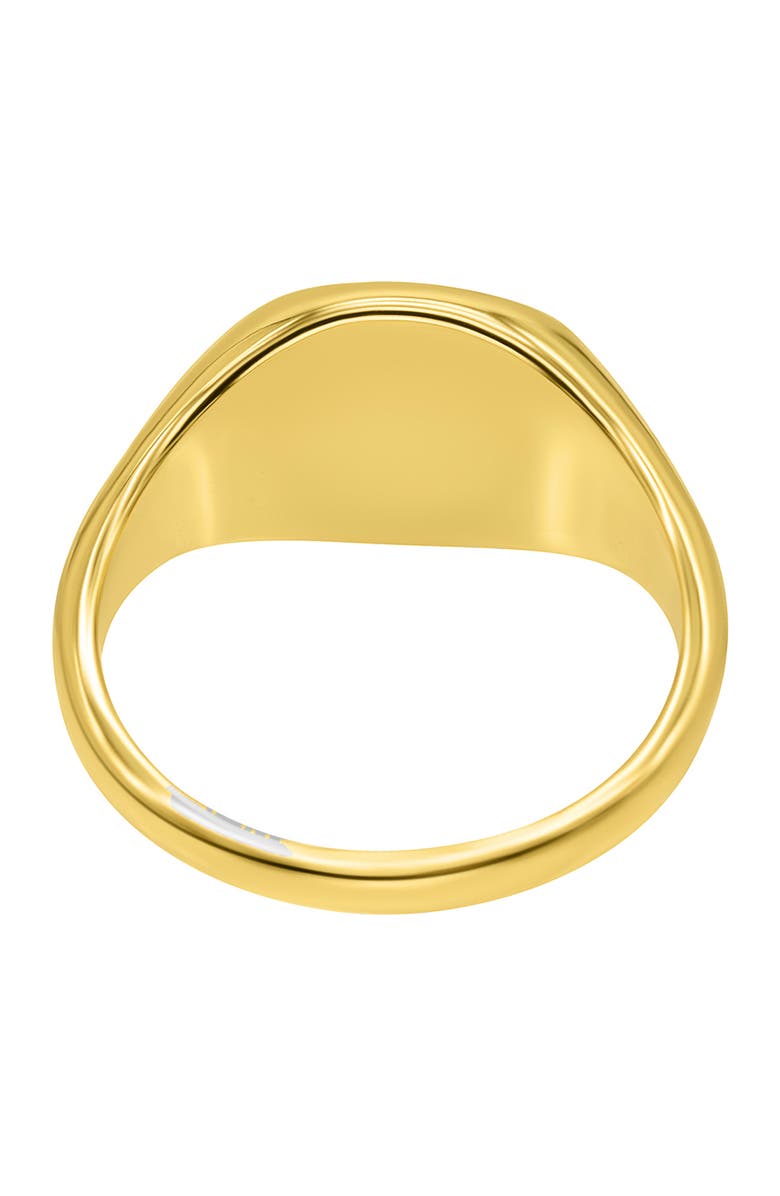 Adornia Signet Ring, Alternate, color, Gold