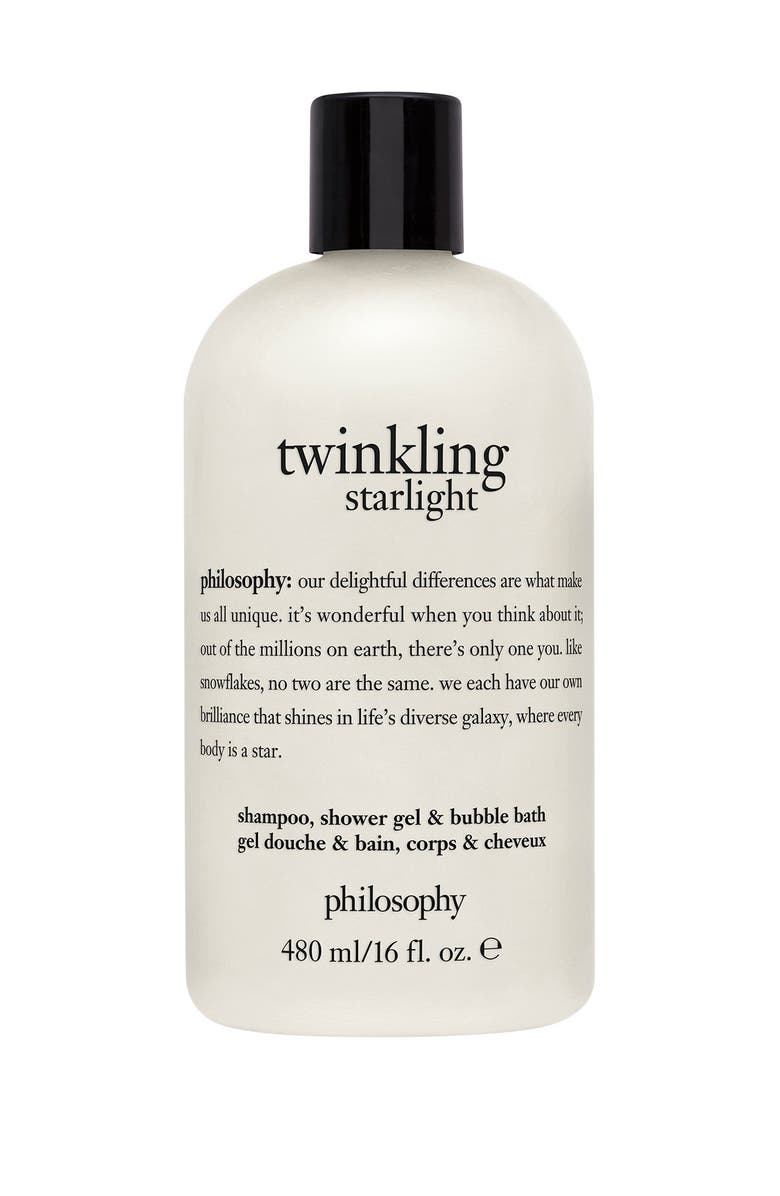 philosophy Twinkling Starlight Shower Gel - 16oz, Main, color, 