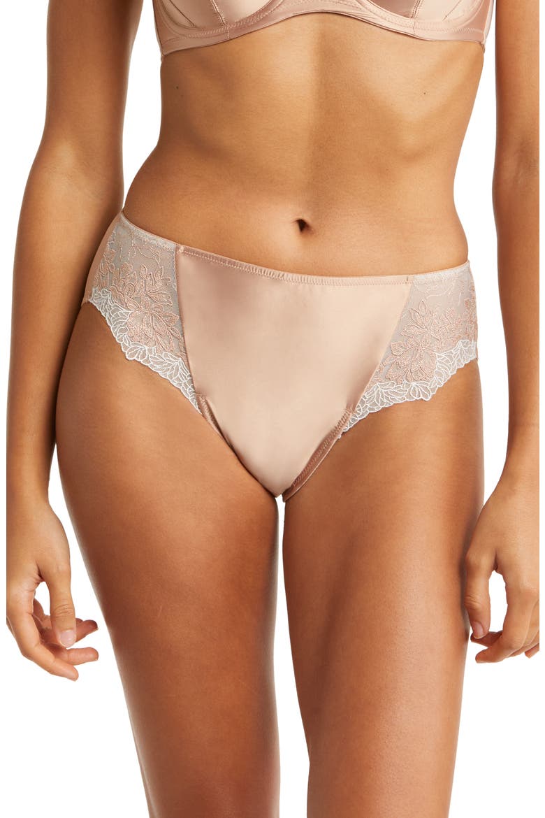 Side Note High Leg Panties, Main, color, ROEBUCK
