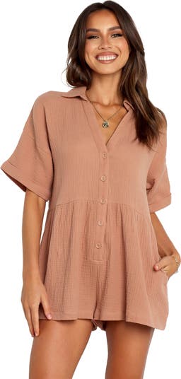 Winny Crinkle Cotton Romper