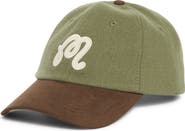 Malbon Golf Embroidered M Script Baseball Cap