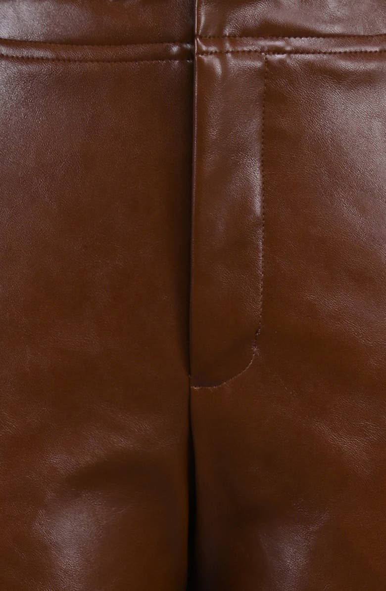 HOUSE OF CB Adara Faux Leather Pants, Alternate, color, 