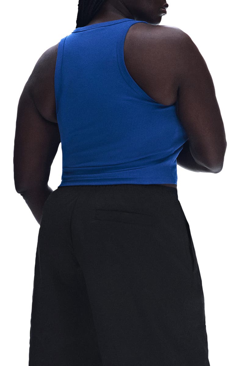 On x Zendaya All Day Rib Tank, Alternate, color, Indigo