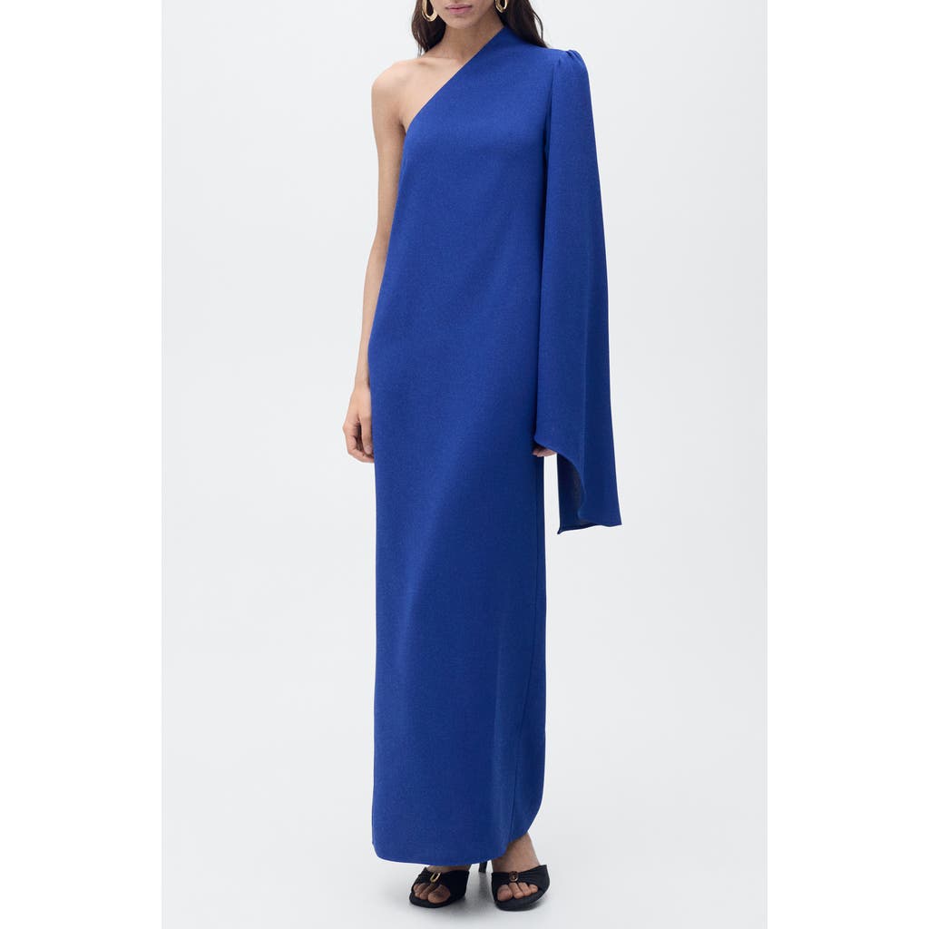 Mango Long Flared Sleeve Column Dress