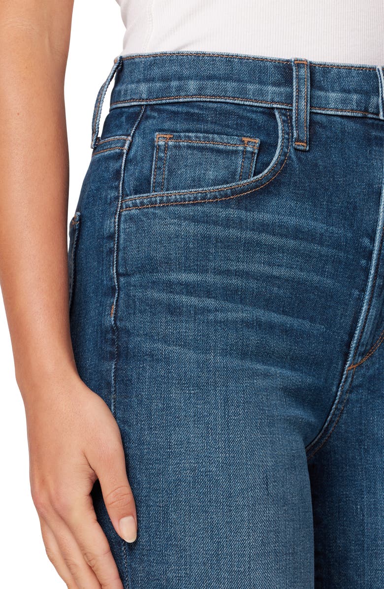 Favorite Daughter The Valentina Super High Waist Ankle Cigarette Jeans, Alternate, color, Dallas