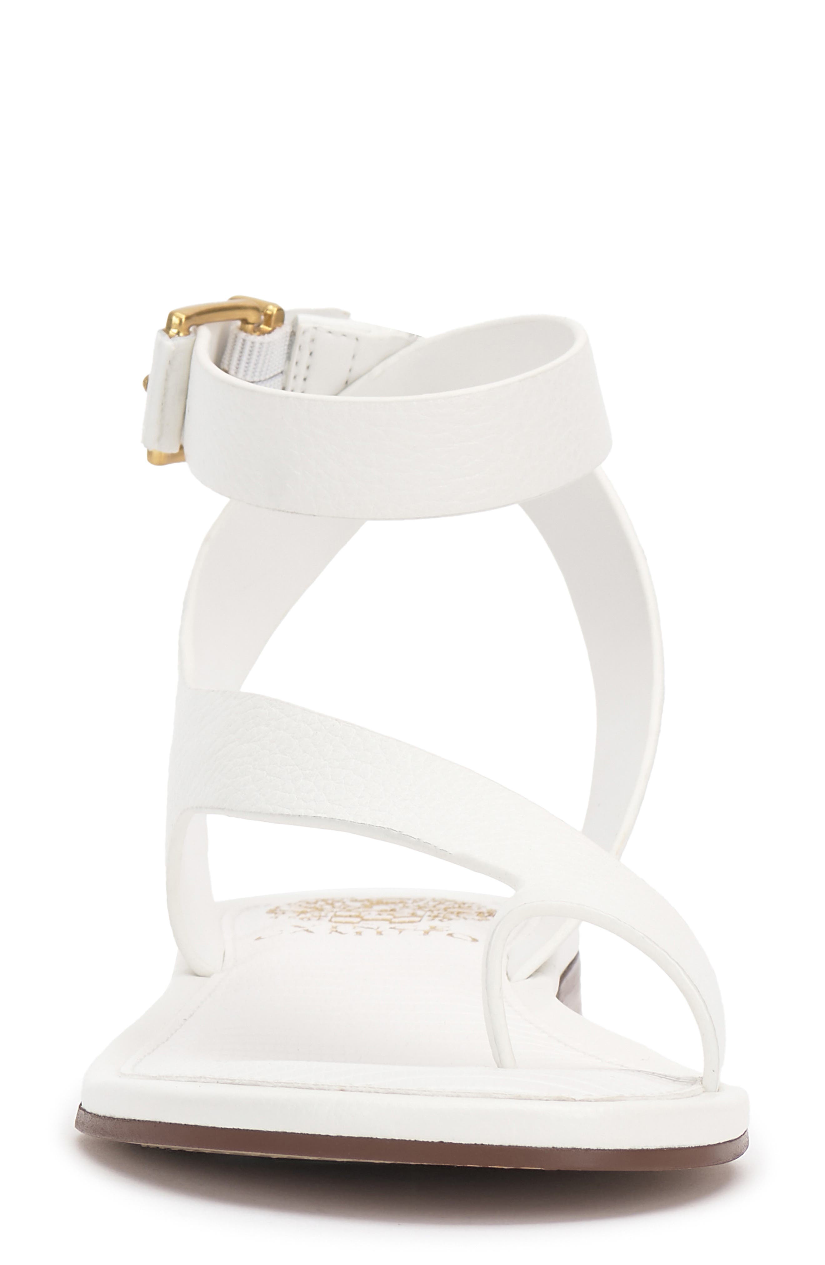 Vince Camuto Liba Ankle Strap Sandal, Alternate, color, Bianco