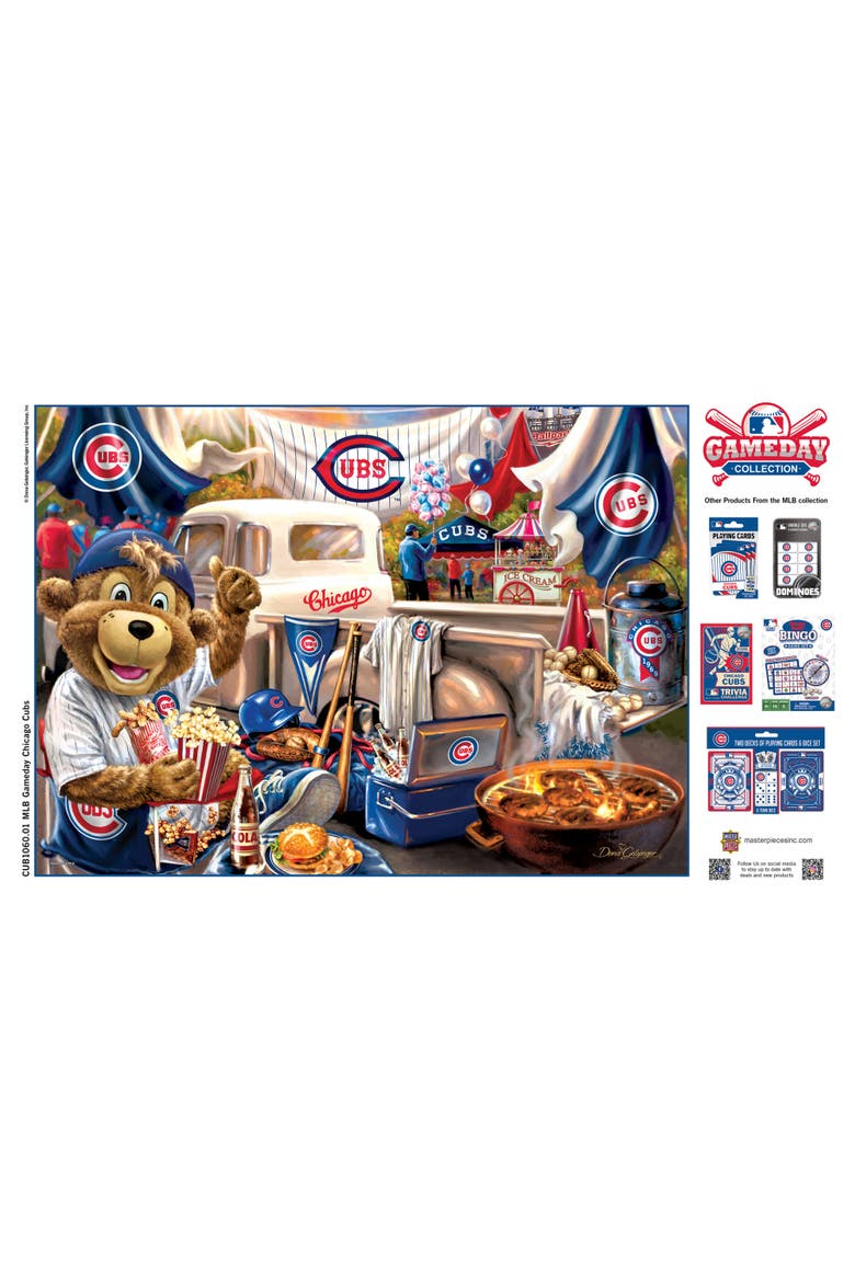 Chicago Cubs Gameday 1000 Piece Puzzle, Alternate, color, Multicolor