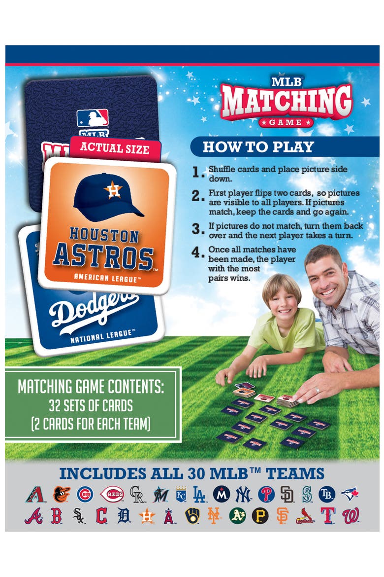 MLB - League Matching Game, Alternate, color, Multicolor