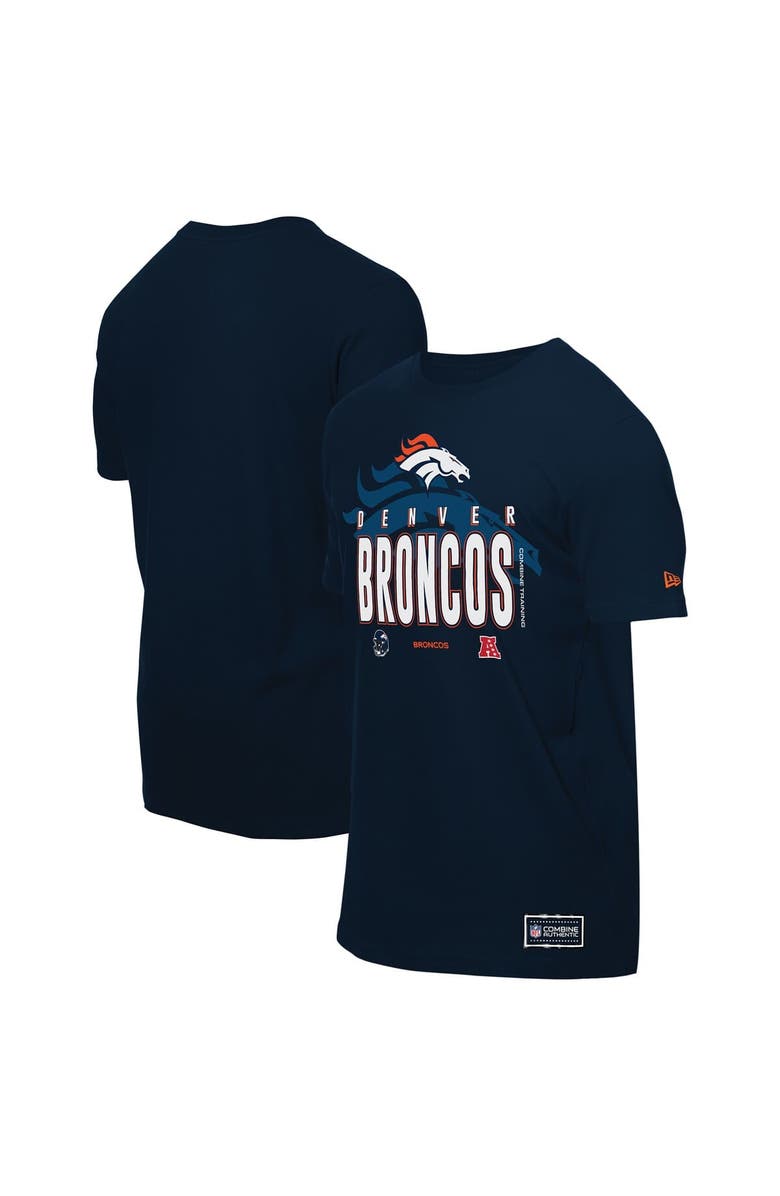 New Era Men's New Era Navy Denver Broncos 2025 NFL Training Camp T-Shirt, Alternate, color, Navy