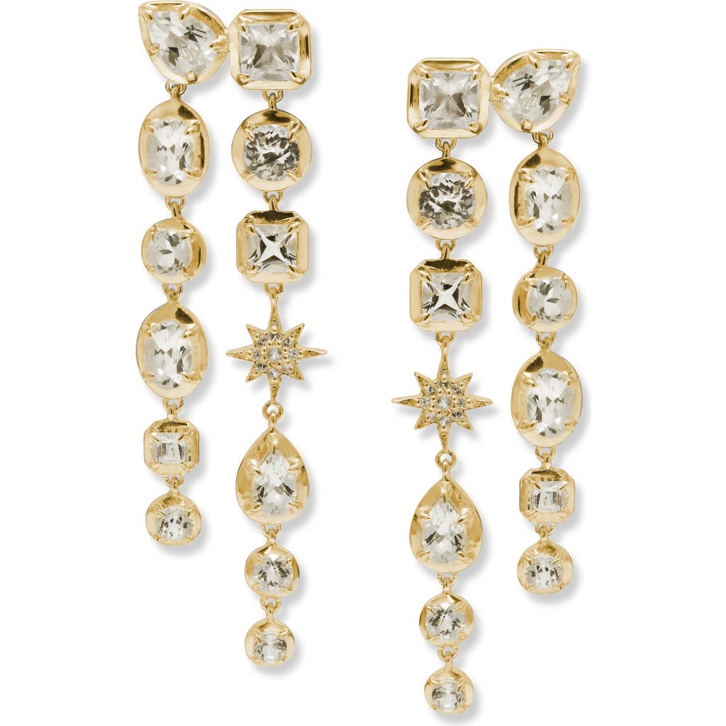 Anzie Melia Grace Double Piercing Drop Earrings