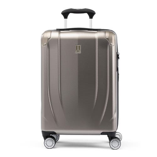 Travelpro Pathways 3 Hardside Expandable 21" Carry On Spinner Luggage In Champagne