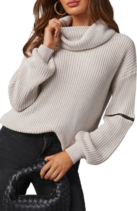 Lightweight cowl neck sweater hotsell