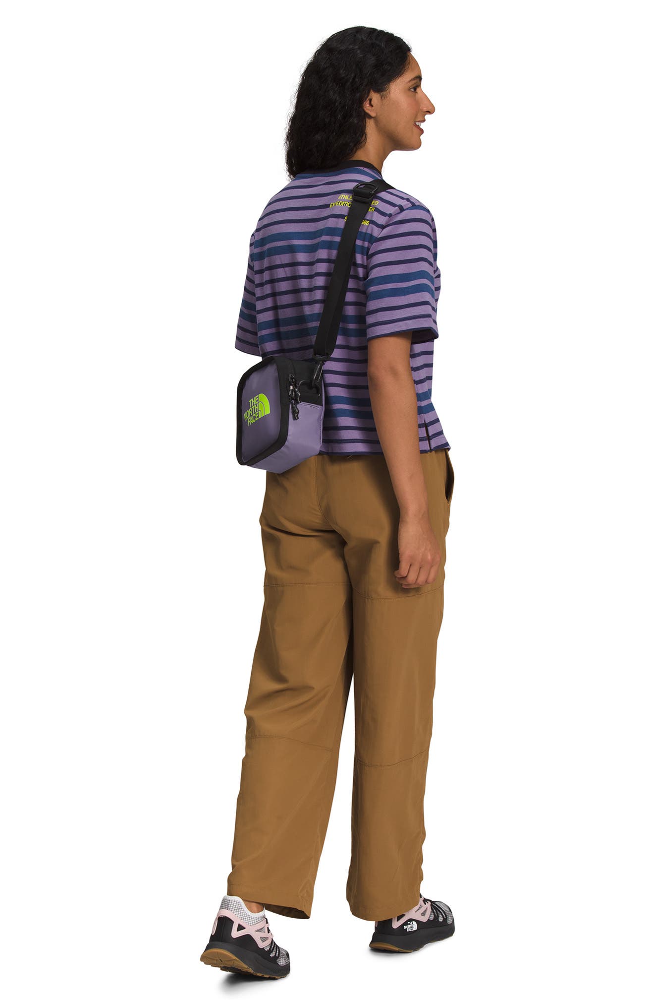 Explore Bardu II Crossbody Bag, Alternate, color, LUNAR SLATE/ LED YELLOW