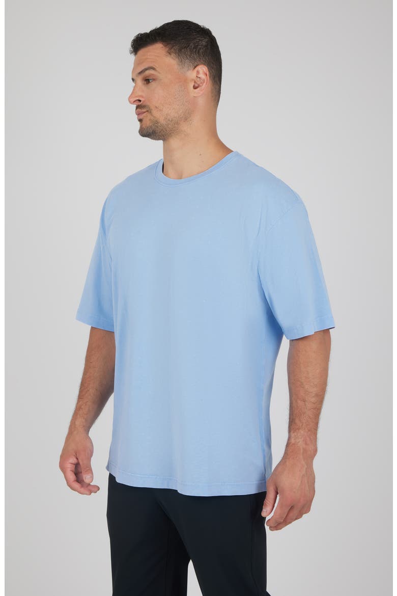Acid Stretch Cotton T-Shirt, Alternate, color, WINDSURFER
