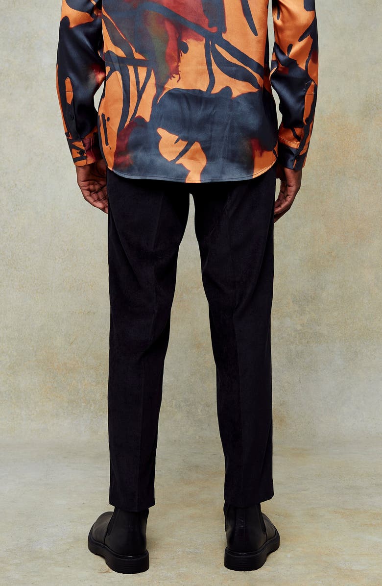 Topman Corduroy Tapered Pants, Alternate, color, 