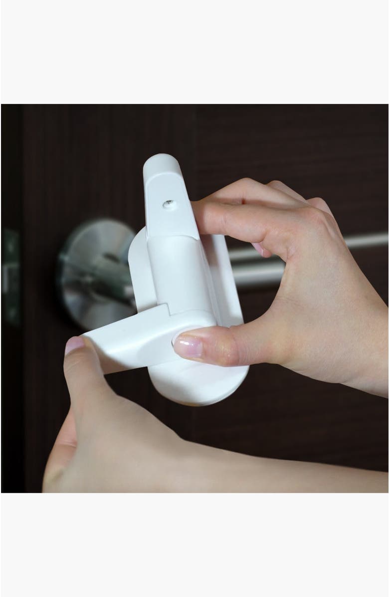 Jool Baby Door Lever Lock, Alternate, color, 4 Pack
