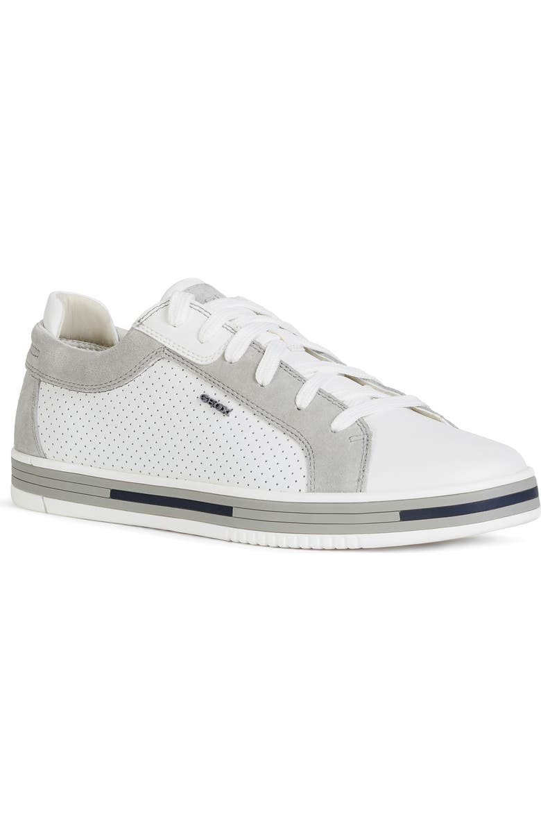 Geox Meolo Perfroated Lace-Up Sneaker, Main, color,