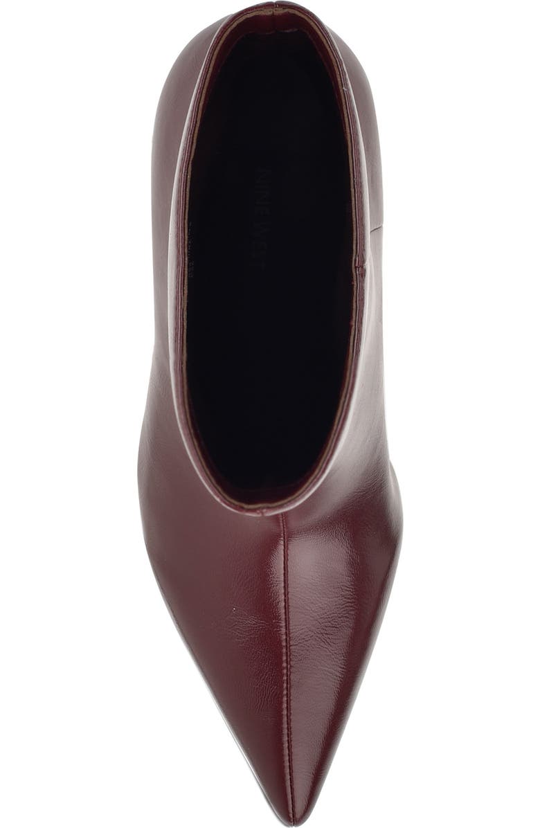 Nine West Charma Bootie, Alternate, color, Dark Red