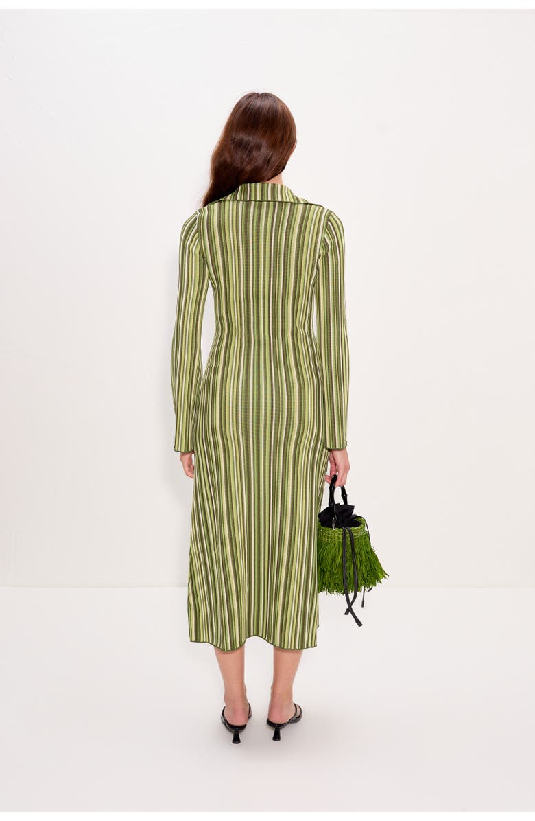 SIMONMILLER Reade Polo Knit Dress, Alternate, color, Classic Dibby Graphic