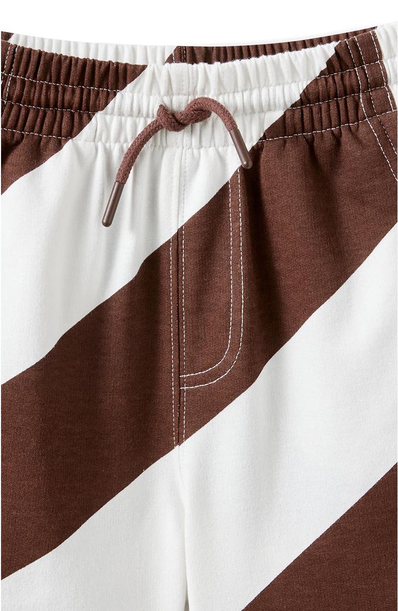 Cotton On Kids Kid's Henry Slouch Short, Alternate, color, Rocky Road Vanilla Stripe