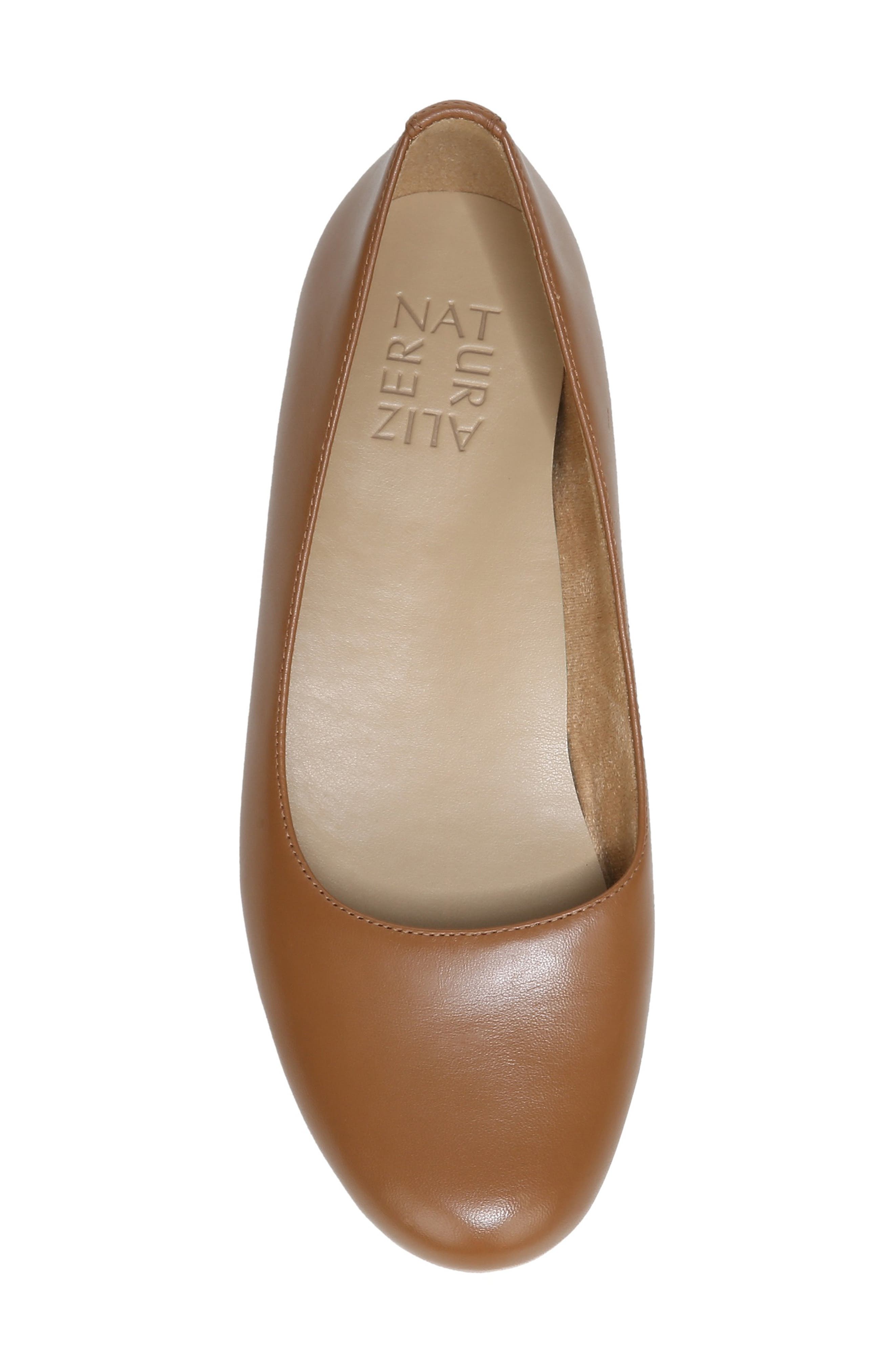 Naturalizer True Colors Maxwell Flat, Alternate, color, English Tea Leather