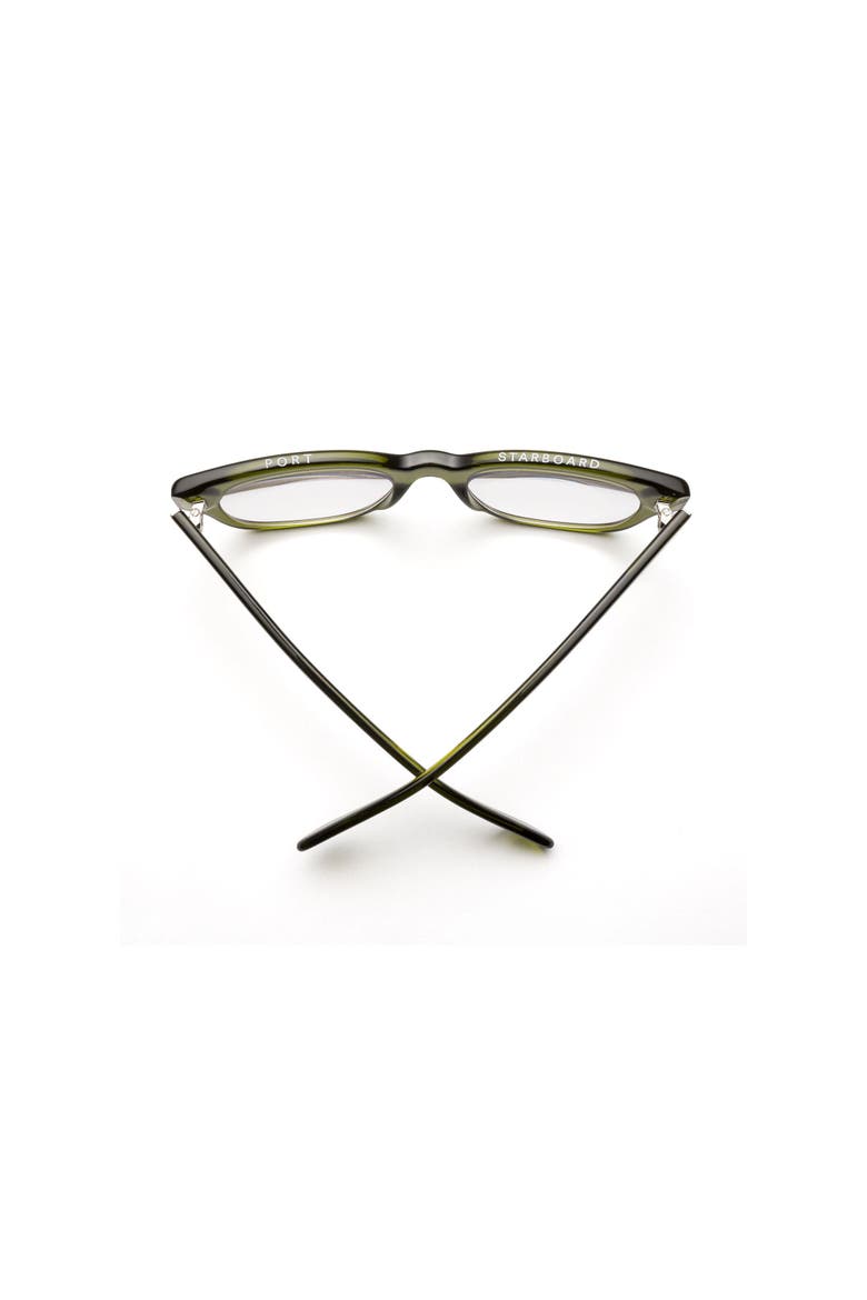 Miklos | Reading Glasses, Alternate, color, Heritage Green