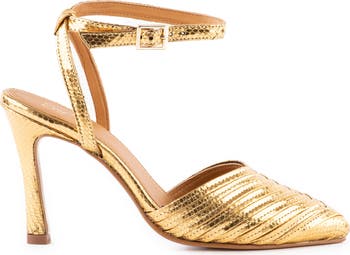Onto the Next Ankle Strap Pointed Toe Pump