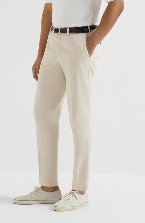 Comfort gabardine trousers