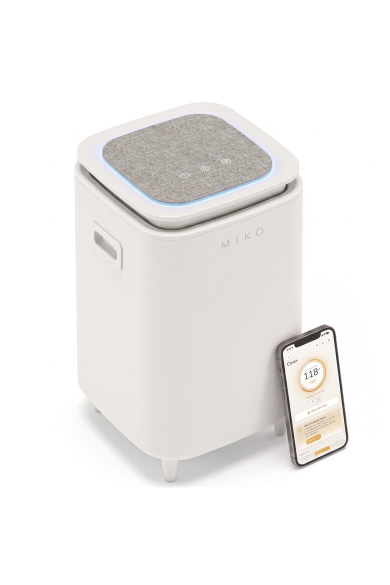 Cove App-Controlled Towel Warmer, Main, color, White