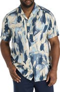 Perry Ellis Big & Tall Abstract Print Sport Shirt