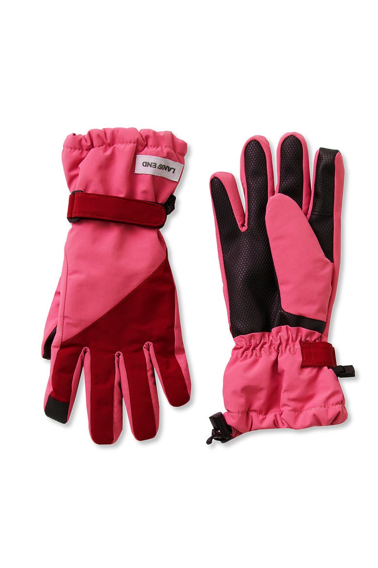 Kids Squall Gloves, Main, color, Raspberry/Dark Magenta