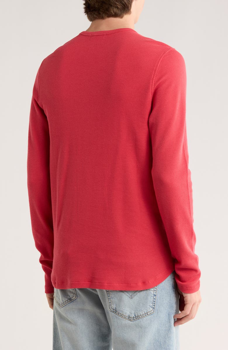 Junk Food Chiefs Long Sleeve Thermal Graphic T-Shirt, Alternate, color, Licorice