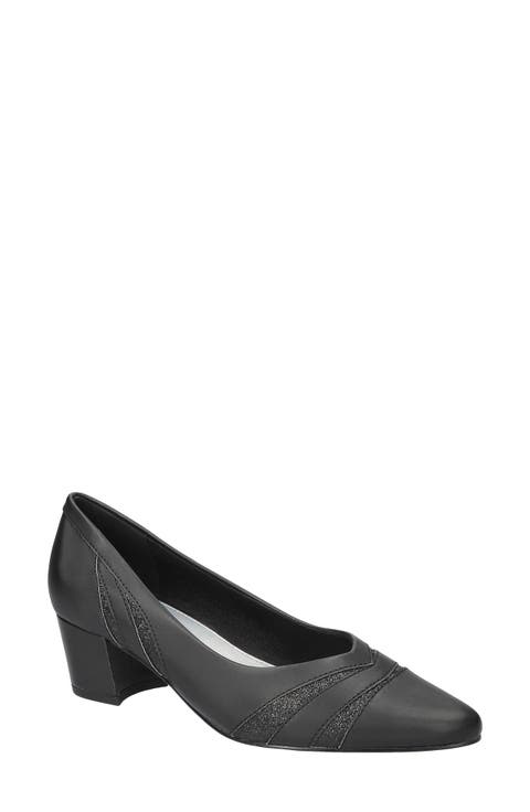 Lizbeth Block Heel Pump