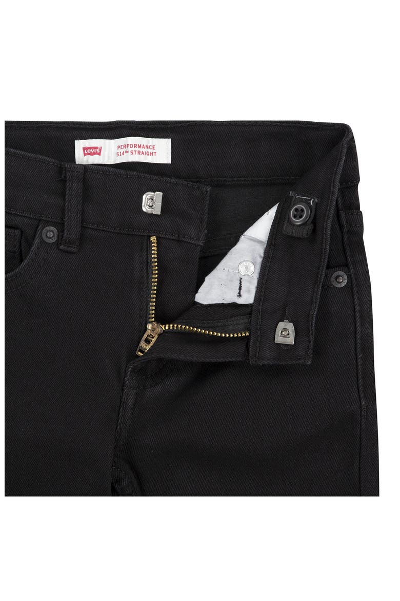 Kids' 514™ Performance Straight Leg Jeans, Alternate, color, BLACK