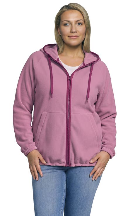 Plus Size Anyweather Raindefense Fleece Full Zip Jacket