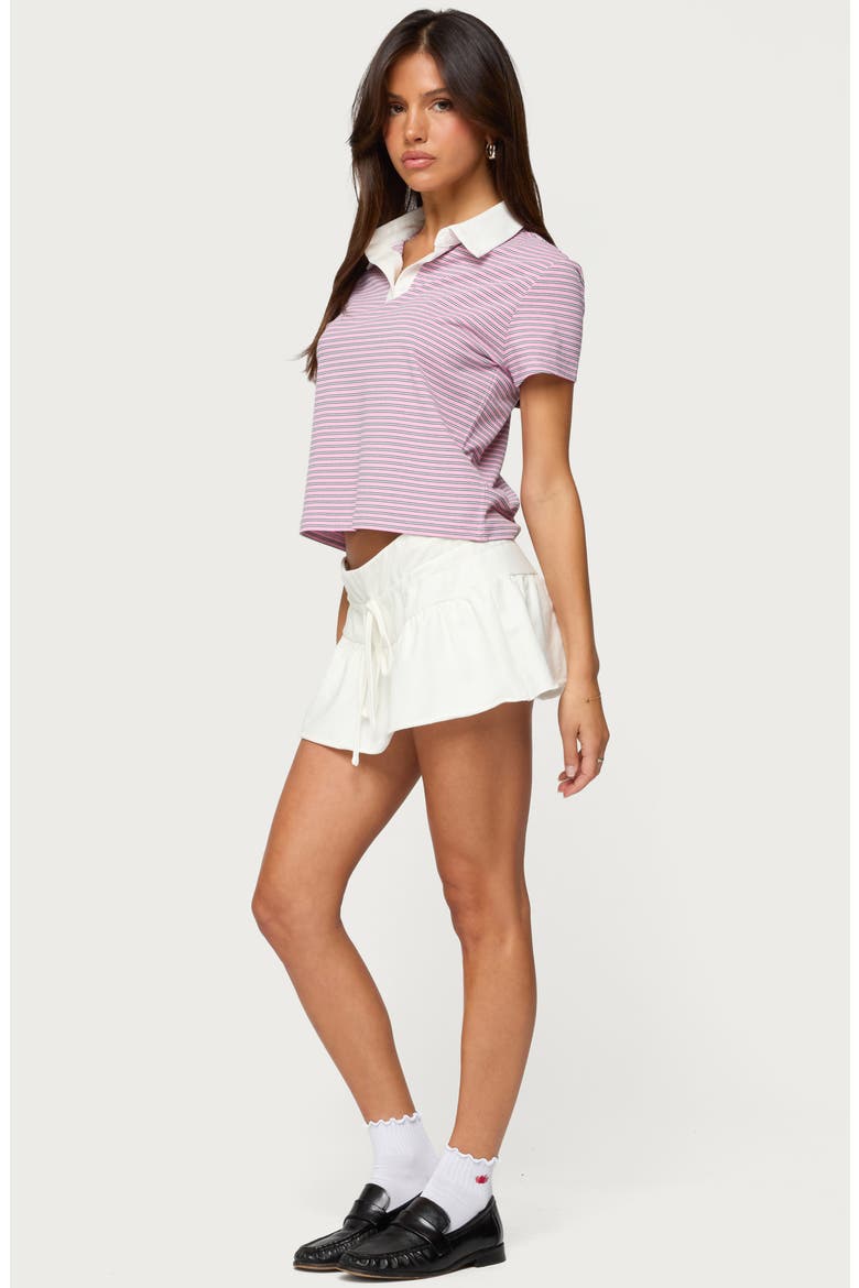 Lennie Stripe Polo, Alternate, color, PINK