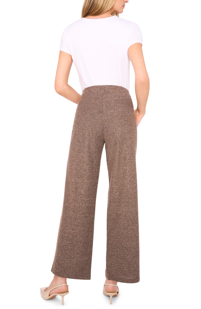 Halogen<sup>®</sup> High Waist Flare Leg Sweater Pants, Alternate, color, Delicioso