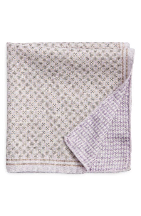 Claude Reversible Silk Pocket Square